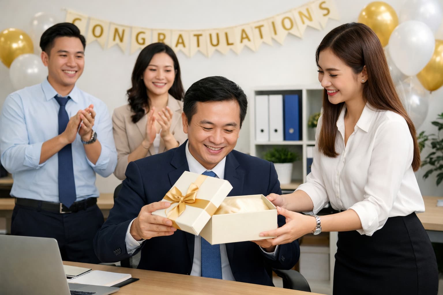 Quà tặng sếp thăng chức nên chọn gì để vừa trang trọng vừa tinh tế?